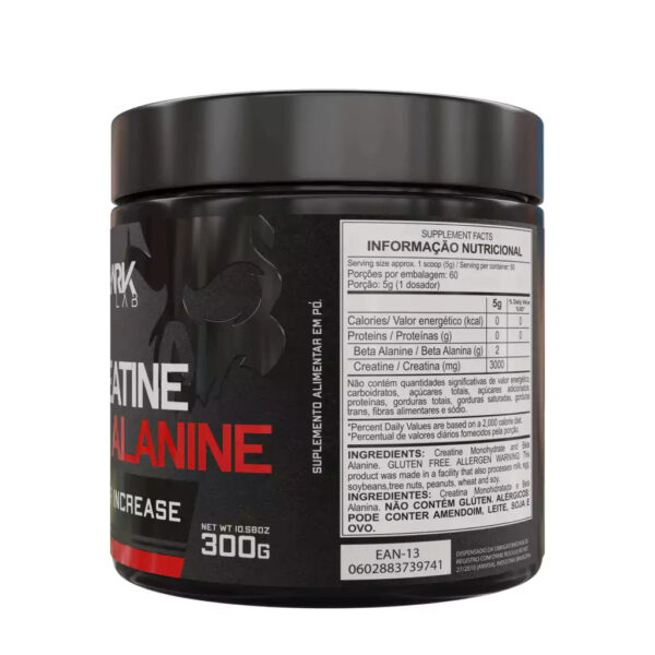 Creatina + Beta Alanina 300g - Dark Lab - Image 2