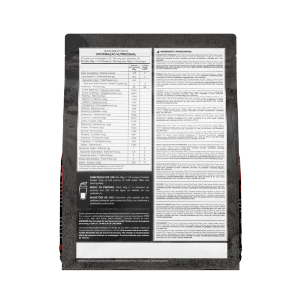 Isolate Protein Fuse 1,8Kg + Therma Burn 120 Capsulas - Dark Lab - Image 2